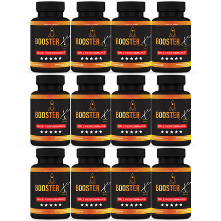 Booster XT Capsules For Men Reviews, BoosterXT ED Pills - 12 Pack