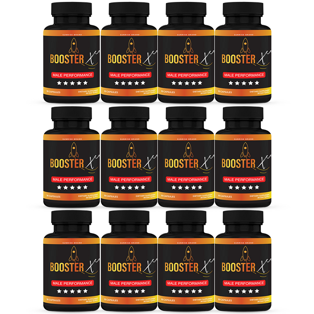 Booster XT Capsules For Men Reviews, BoosterXT ED Pills - 12 Pack