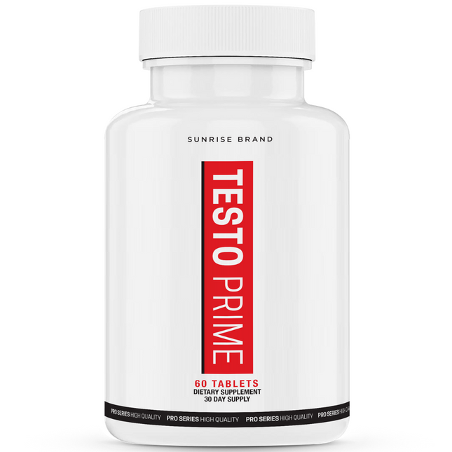 Testo Prime Tablets Extra Strength Formula Supplement - 60 Tablets