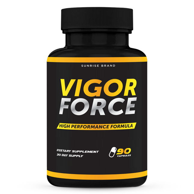 Vigor Force Male Supplement, Vigor Pills to Boost Vitality & Energy 90 Capsules