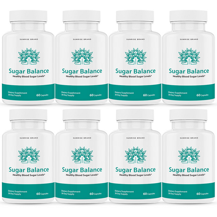 Sugar Balance Capsules, Blood Sugar Balance Blood Sugar Support 8 Packs