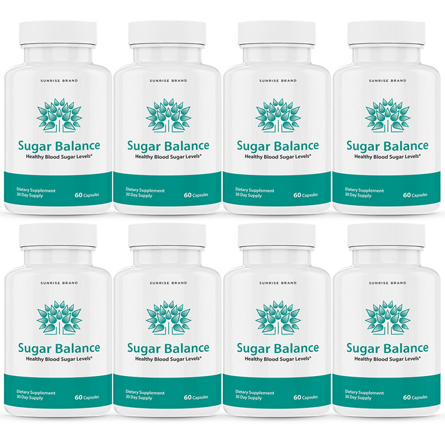 Sugar Balance Capsules, Blood Sugar Balance Blood Sugar Support 8 Packs