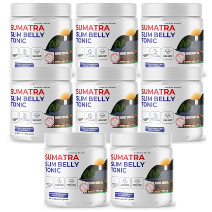 Sumatra Slim Belly Tonic Powder - Official Formula (8 Pack) Support Weight Loss