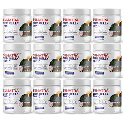 Sumatra Slim Belly Tonic Powder - Official Formula (12 Pack) Support Weight Loss