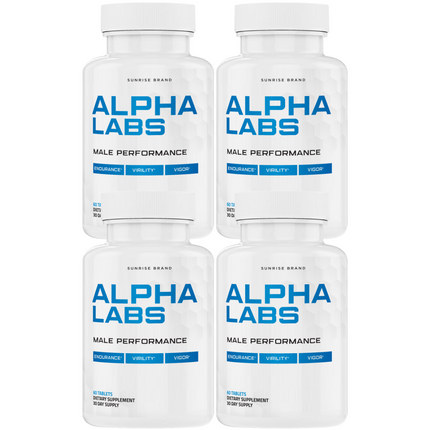 Alpha Labs Male Performance - 4 Pack