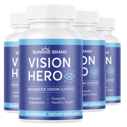 Vision Hero Advanced Vision Support 4 Bottles 240 Capsules