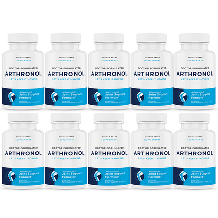 Arthronol Joint Support Pills to Reduce Inflammation & Joint Aches - 10 Pack