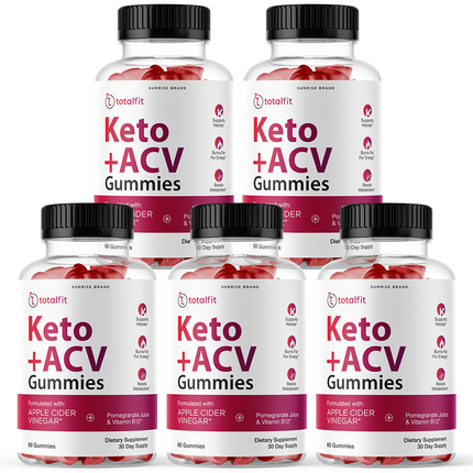 Totalfit Keto ACV Gummies Weight Loss - 5 Pack