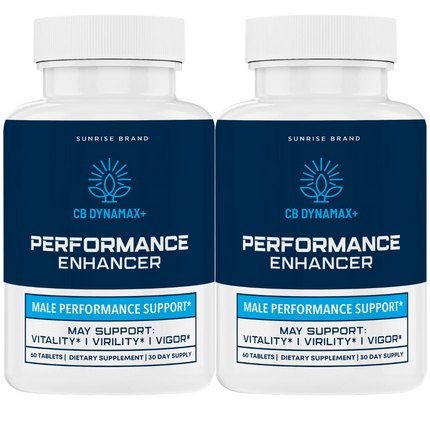 CB Dynamax+ Male Health Pills for Lasting Performance and Endurance - 2 Pack