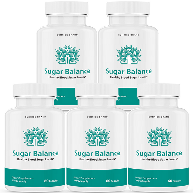 Sugar Balance Capsules, Blood Sugar Balance Blood Sugar Support 5 Packs