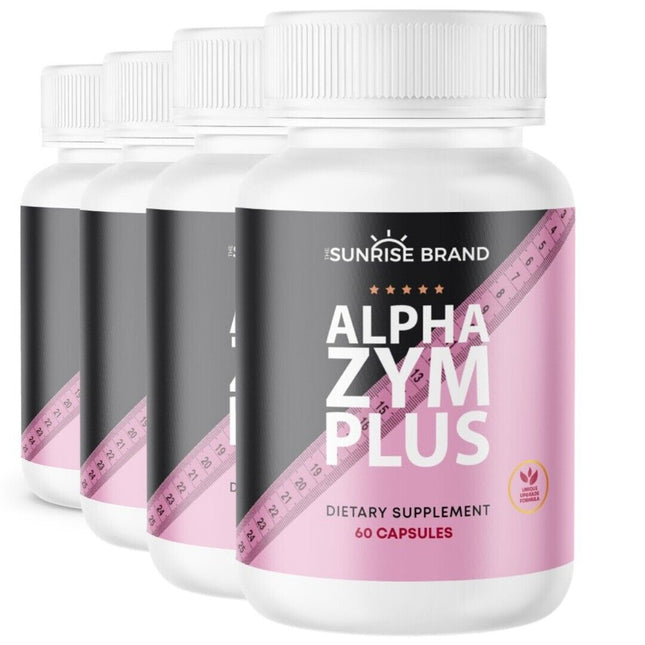 Alpha Zim Plus - Healthy Weight Loss Diet Pills Fat Burner - 240 capsules 4 pack