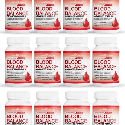 Blood Balance Advanced Formula - 12 Bottles 720 Capsules