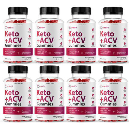 Totalfit Keto ACV Gummies Weight Loss - 8 Pack