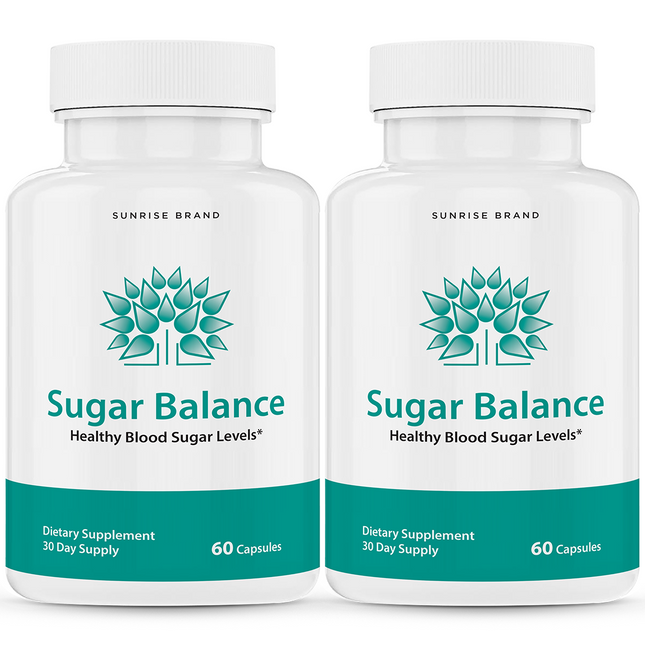 Sugar Balance Capsules, Blood Sugar Balance Blood Sugar Support 2 Packs