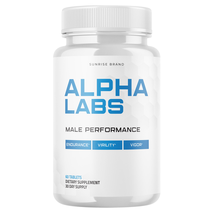 Alpha Labs Male Performance 60 Tablets - 30 Day Supply