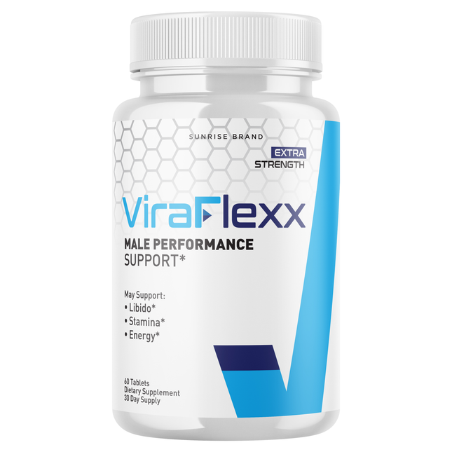 ViraFlexx Capsules, Vira Flexx Men Dietary Supplement Pills - 60 Tablets